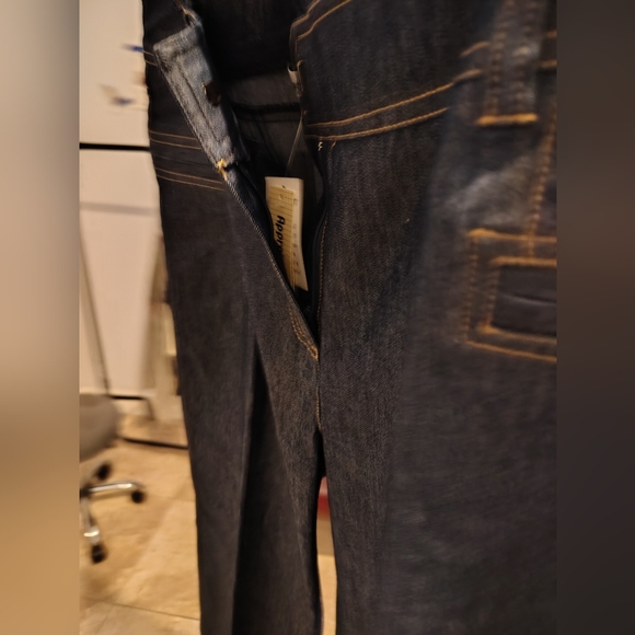 Raw Denim Nwt Appraisal Brand Hi Waist High Rise Blue Jeans Size 12 USA Women - Picture 11 of 14